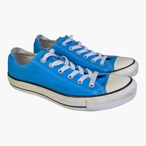 Converse Chuck Taylor All Star Blue Low Top Sneakers | Women’s 9 Men’s 7